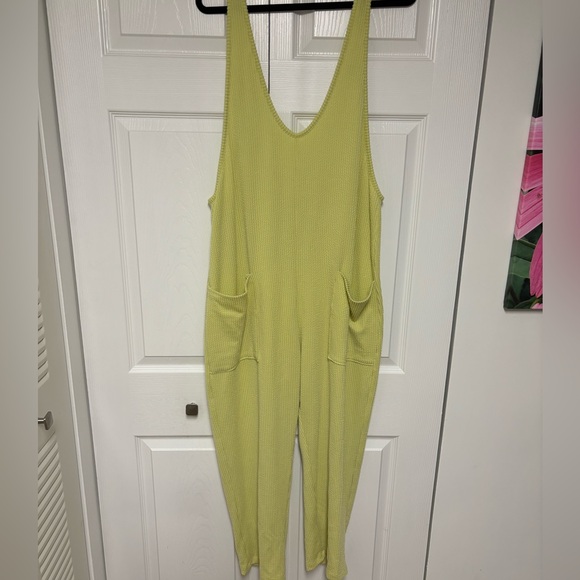Wasabi & Mint ribbed jumpsuit - Picture 1 of 5